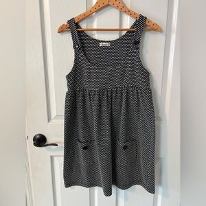 Forever 21 Black and White Baby Doll Dress